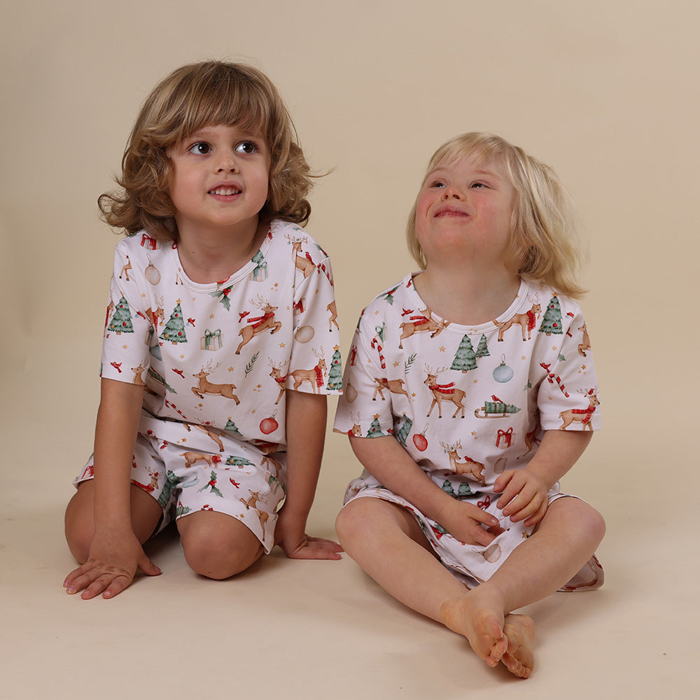 Prancer & Friends Organic Kids PJ Set - View 10
