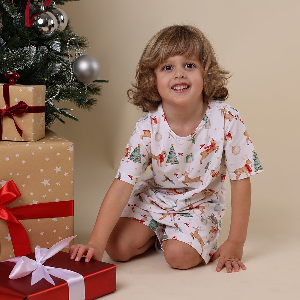 Prancer & Friends Organic Kids PJ Set - View 9