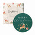 Prancer & Friends Reversible Single Milestone Card | Snuggle Hunny