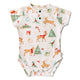 Prancer & Friends Short Sleeve Organic Bodysuit - Thumbnail 2