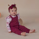 Raspberry Organic Joey Overalls - Thumbnail 3
