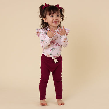 Raspberry Organic Pants | Snuggle Hunny