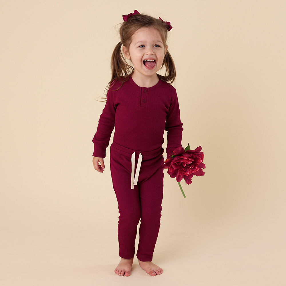Raspberry Organic Pants - View 13