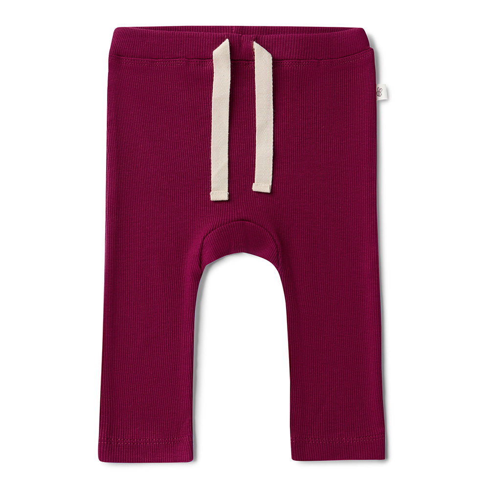 Raspberry Organic Pants - View 2
