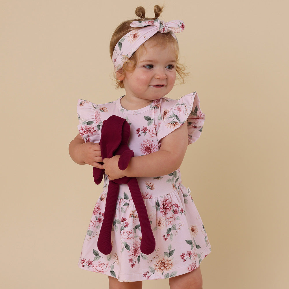 Organic Snuggle Bunny - Raspberry - View 3