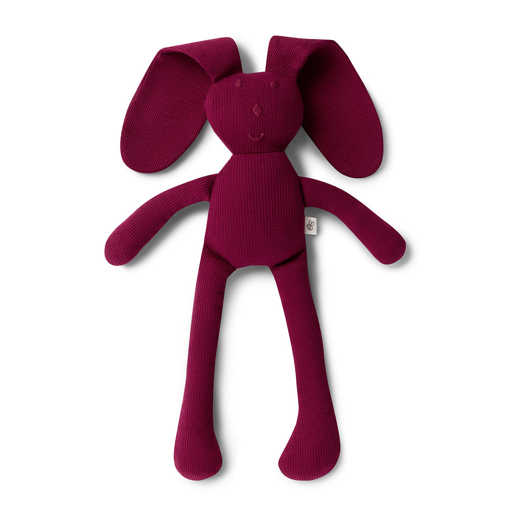 Organic Snuggle Bunny - Raspberry - View 1