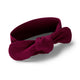 Raspberry Ribbed Organic Topknot - Thumbnail 2