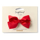 Red Bow Hair Clip - Thumbnail 2