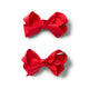 Red Piggy Tail Hair Clips - Pair - Thumbnail 2
