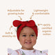 Red Ribbed Organic Topknot - Thumbnail 4
