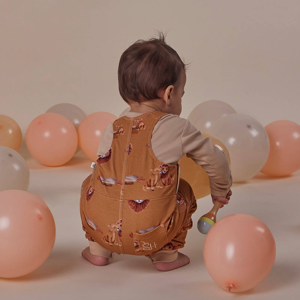 Roar Organic Snuggle Overalls - View 5