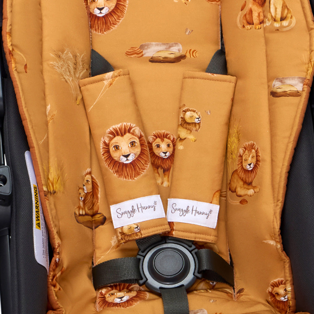 Roar Universal Reversible Pram Strap Covers - View 2
