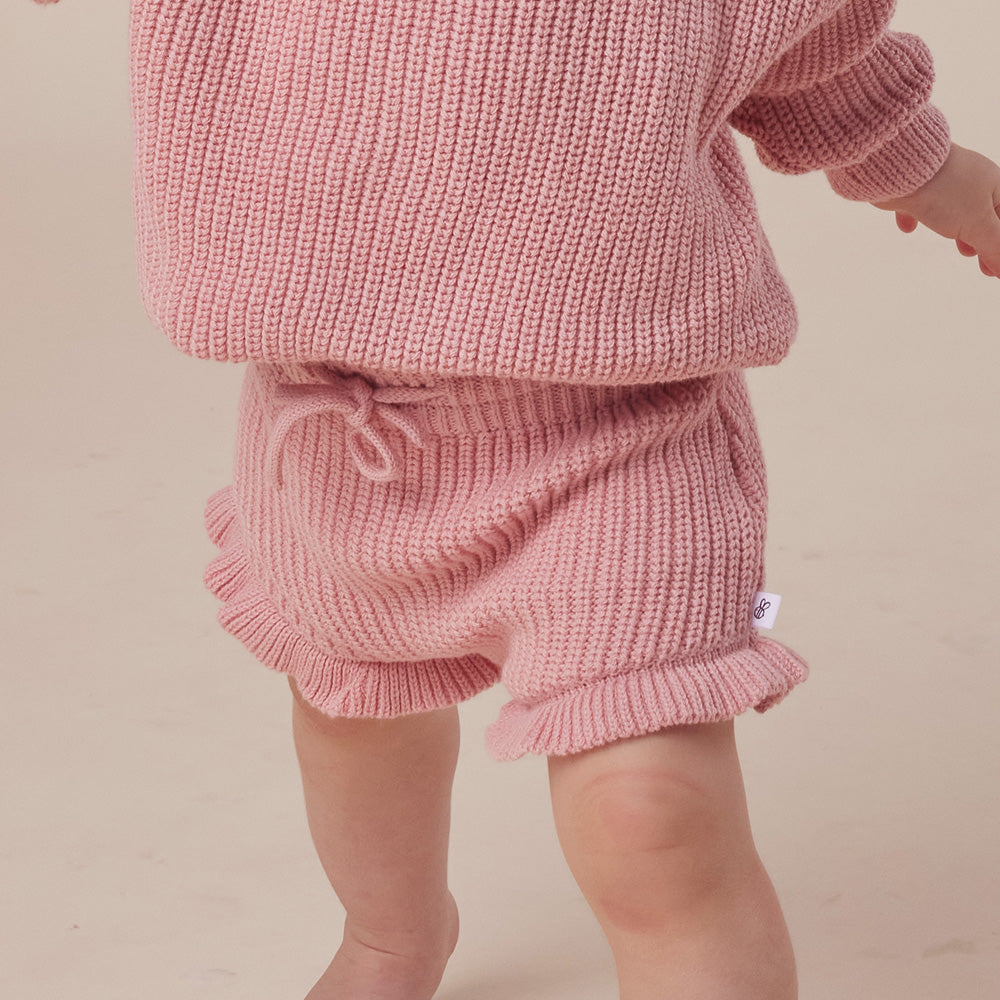 Rosa Organic Cotton Knit Bloomers - View 4