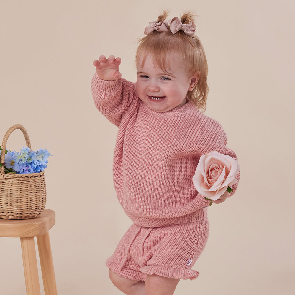 Rosa Oversized Cotton Knit Jumper - View 5