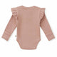 Rose Long Sleeve Organic Bodysuit - Thumbnail 3