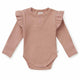 Rose Long Sleeve Organic Bodysuit - Thumbnail 2