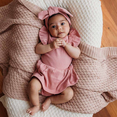 Rose Organic Dress-Snuggle Hunny
