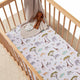 Safari Organic Fitted Cot Sheet - Thumbnail 1