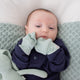 Sage Organic Cotton Rib Mittens - Thumbnail 4