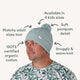 Sage Organic Adult Knit Beanie - Thumbnail 4