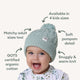Sage Organic Baby Knit Beanie - Thumbnail 4