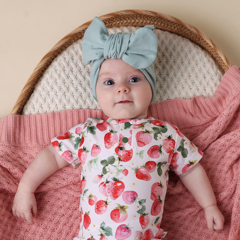 Sage Organic Oversized Bow - View 7