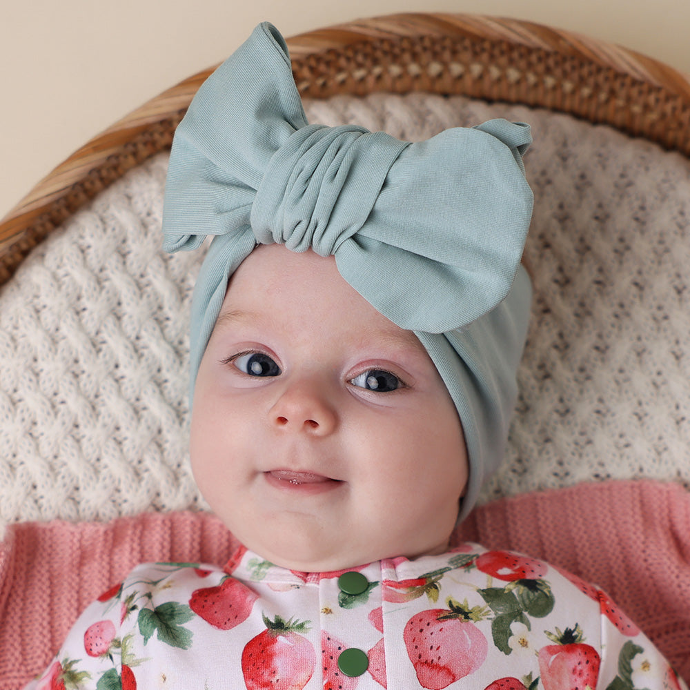 Sage Organic Oversized Bow - View 4
