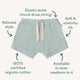 Sage Organic Shorts - Thumbnail 4
