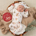 Santa's Toy Shop Organic Snugglesuit Convertible Romper | Snuggle Hunny