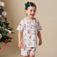 Santa's Toy Shop Organic Kids PJ Set - Thumbnail 3