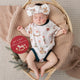 Santa's Toy Shop Organic Oversized Romper - Thumbnail 2
