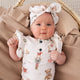 Santa's Toy Shop Short Sleeve Organic Bodysuit with Frill - Thumbnail 11