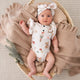 Santa's Toy Shop Short Sleeve Organic Bodysuit with Frill - Thumbnail 2