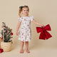 Santa's Toy Shop Short Sleeve Organic Dress - Thumbnail 3