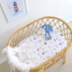 Set Sail Organic Bassinet Sheet / Change Pad Cover - Thumbnail 1