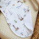 Set Sail Organic Cotton Burp Cloth - Thumbnail 5