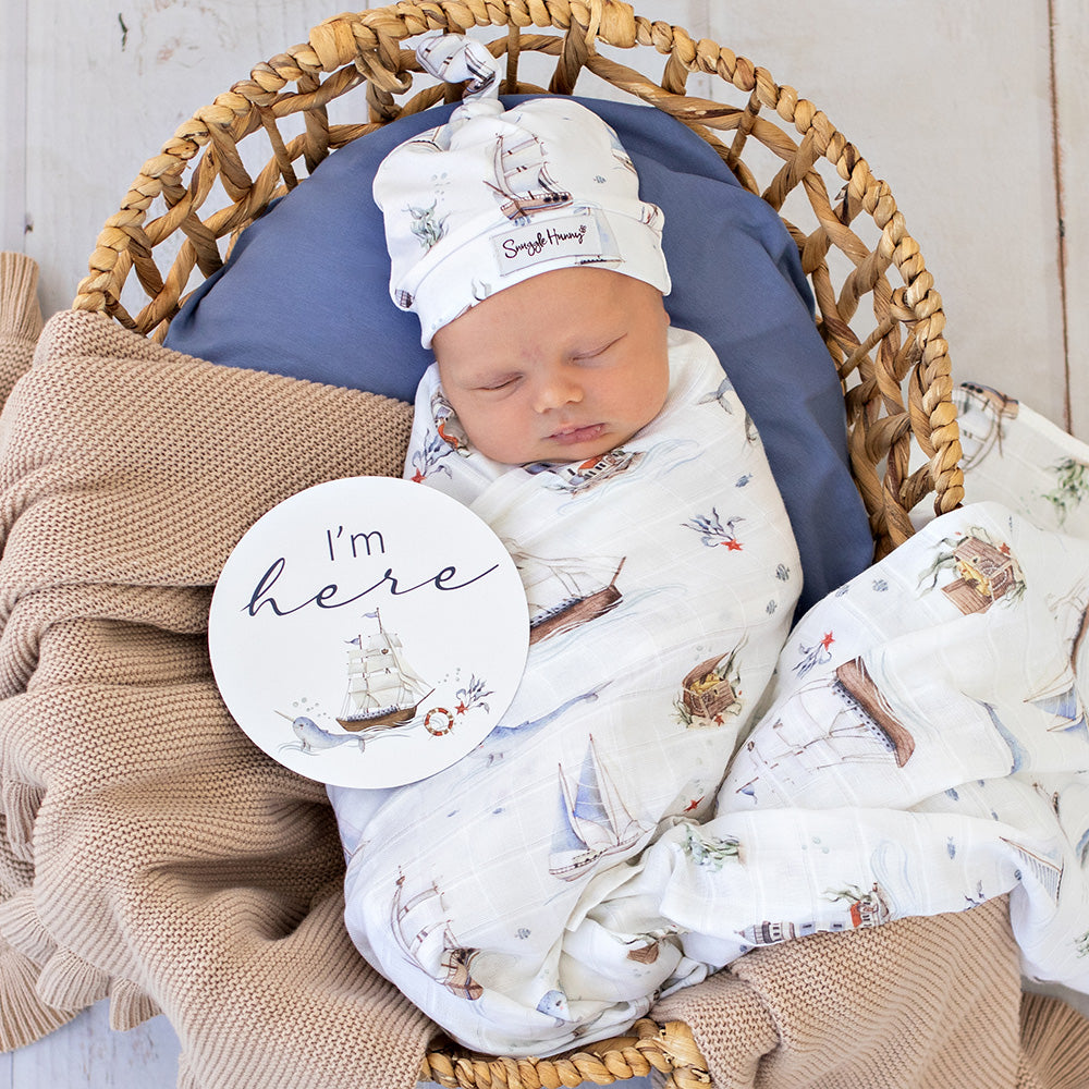 Set Sail & Navy Reversible Milestone Cards - View 8