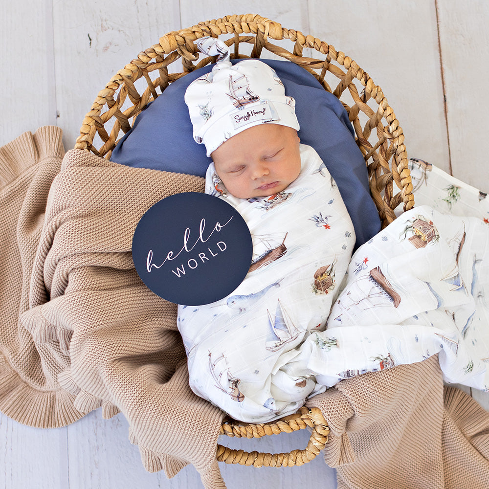 Set Sail & Navy Reversible Milestone Cards - View 9