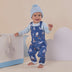 Sweet Swallows Organic Snuggle Overalls | Snuggle Hunny