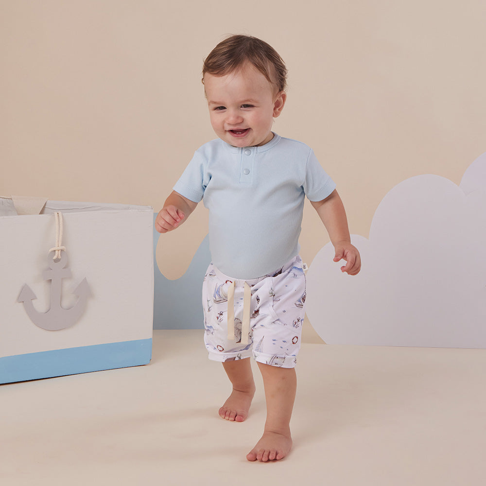 Set Sail Organic Shorts - View 3