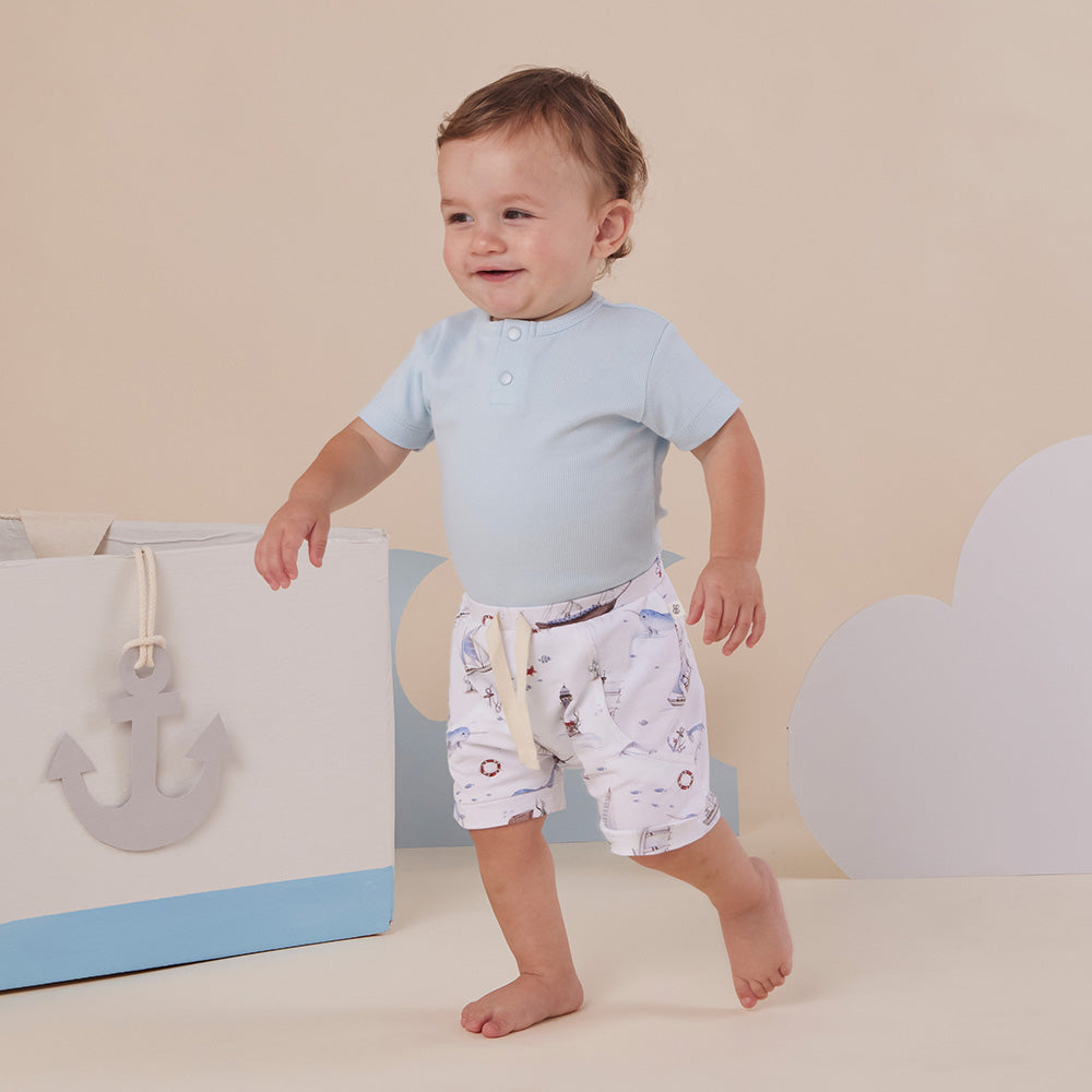 Set Sail Organic Shorts - View 1