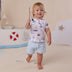 Set Sail Organic Short Sleeve Top | Snuggle Hunny