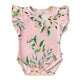 Cockatoo Short Sleeve Organic Bodysuit with Frill - Thumbnail 2