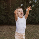 Silver Gum Short Sleeve Organic Bodysuit - Thumbnail 8