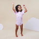 Unicorn Short Sleeve Organic Bodysuit with Frill - Thumbnail 7