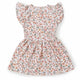 Spring Floral Short Sleeve Organic Dress - Thumbnail 11