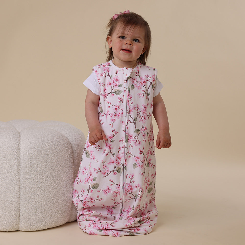 Cherry Blossom Organic Sleeping Bag 1.0 TOG - View 3