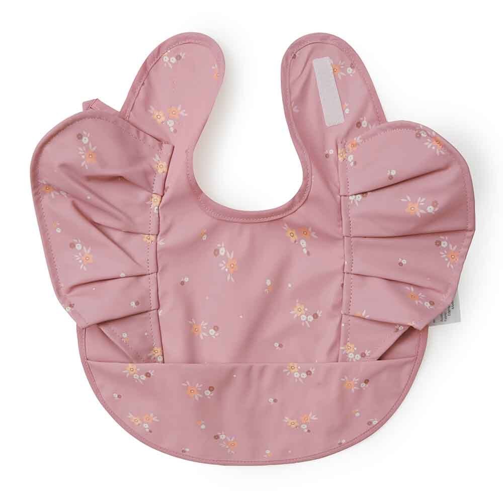 Daisy Frill Snuggle Bib - View 2