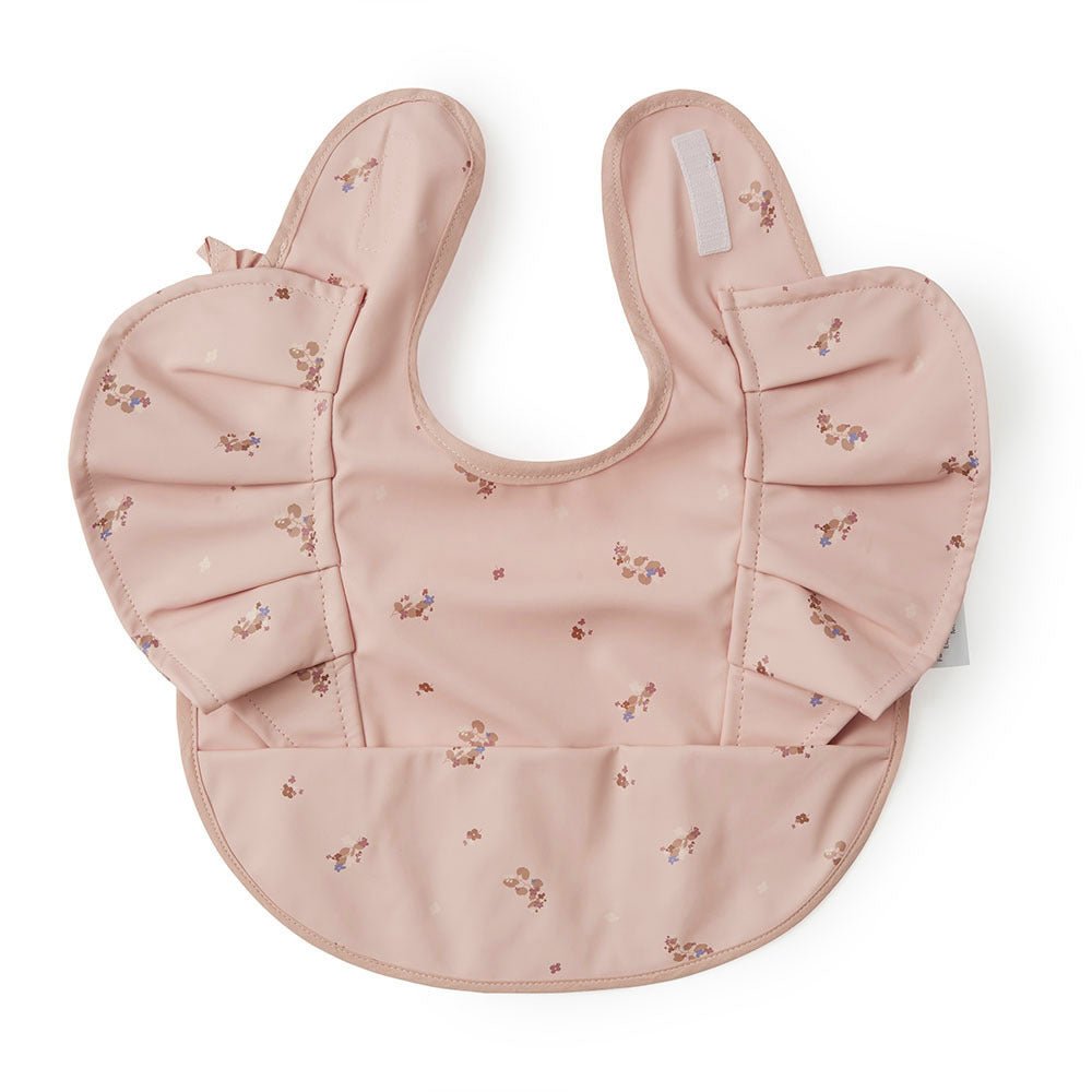 Posy Frill Snuggle Bib - View 2