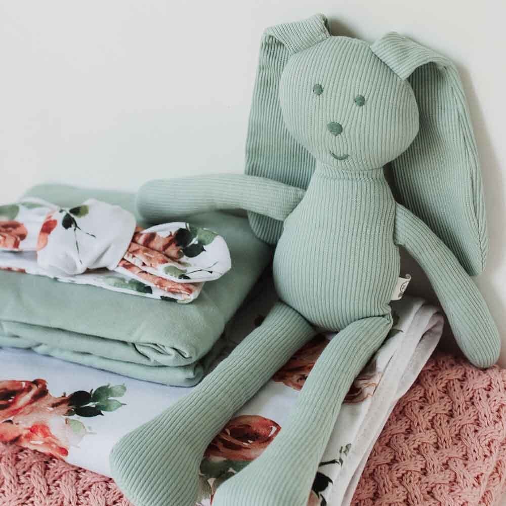 Organic Snuggle Bunny - Sage - View 4